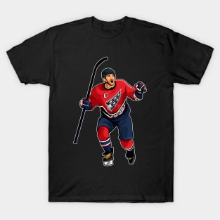 Alex Ovechkin Ice Hockey Get Score T-Shirt